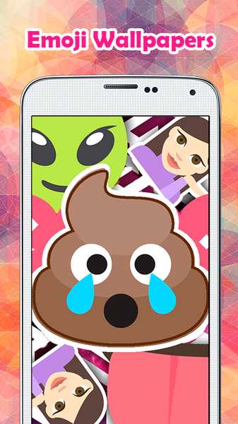 Emoji Wallpapers - Image screenshot of android app