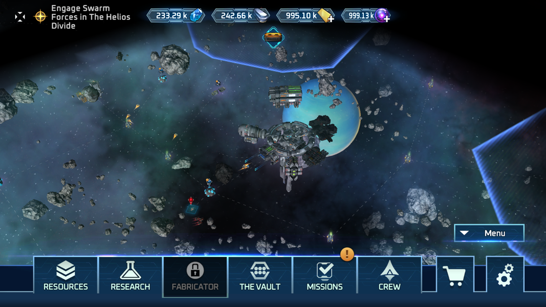 Sol Frontiers - Idle Strategy - Gameplay image of android game