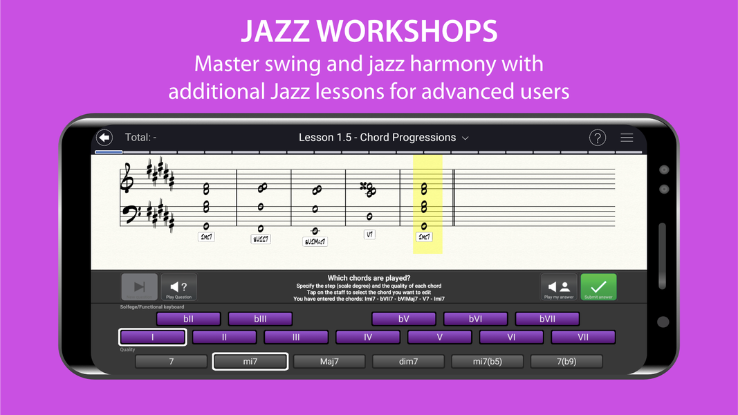 EarMaster - Ear Training - عکس برنامه موبایلی اندروید