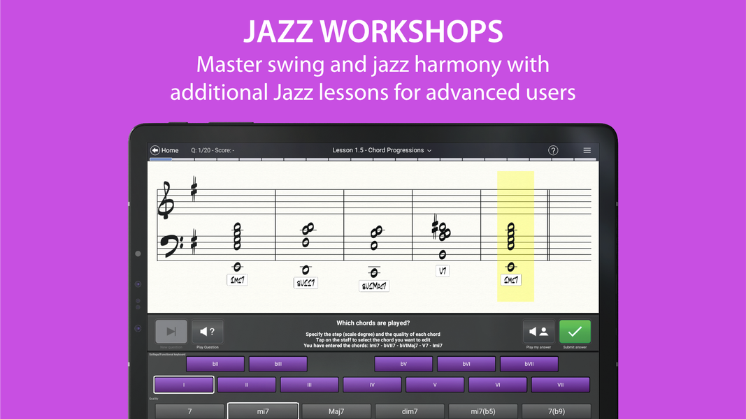 EarMaster - Ear Training - عکس برنامه موبایلی اندروید