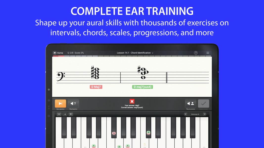 EarMaster - Ear Training - عکس برنامه موبایلی اندروید