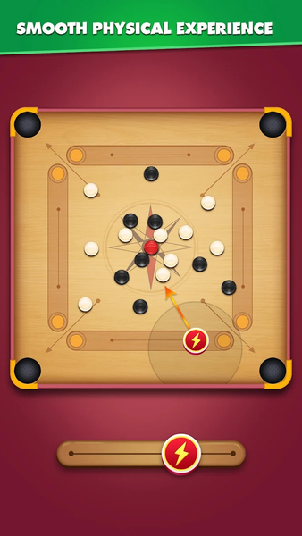 Carrom Pool : Lucky To Win - Gameplay image of android game