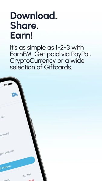 EarnFM - Make Money Passively - عکس برنامه موبایلی اندروید