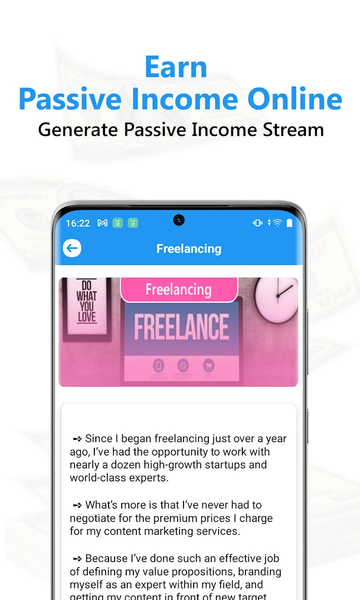 Make Money Online - Easy Tips - Image screenshot of android app