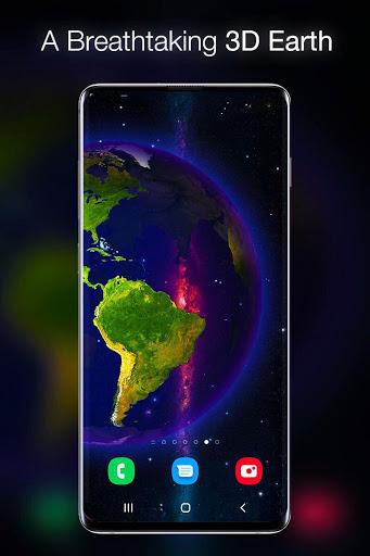 Earth Live Wallpaper - Image screenshot of android app