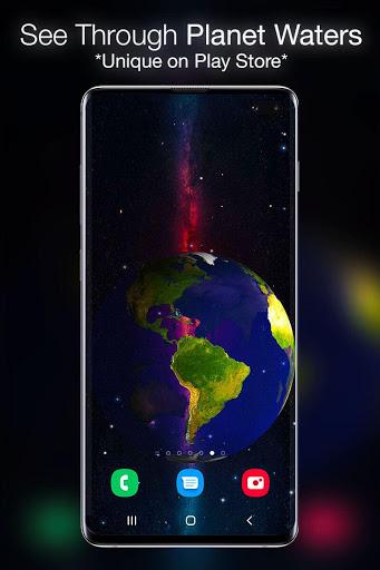 Earth Live Wallpaper - Image screenshot of android app