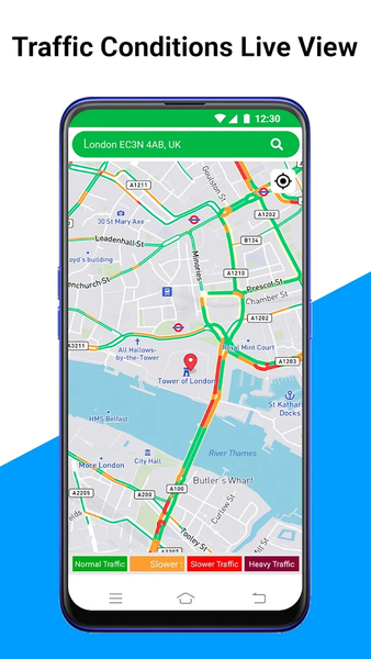 GPS Earth Live Satellite Maps - عکس برنامه موبایلی اندروید