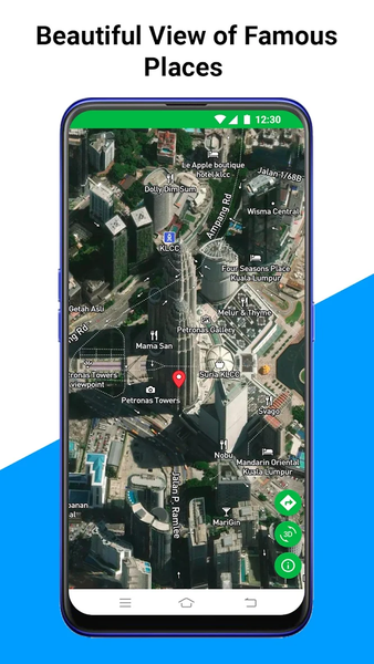 GPS Earth Live Satellite Maps - عکس برنامه موبایلی اندروید