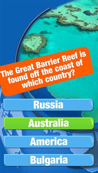 Earth Science Quiz - Gameplay image of android game