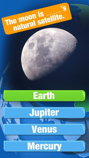 Earth Science Quiz - Gameplay image of android game