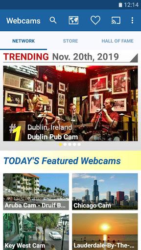 Webcams - Image screenshot of android app
