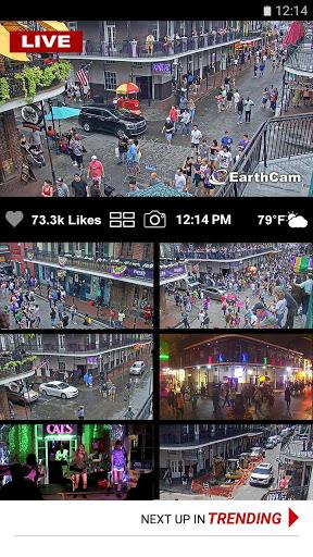 Webcams - Image screenshot of android app