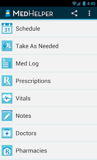 Med Helper Pill Reminder - عکس برنامه موبایلی اندروید
