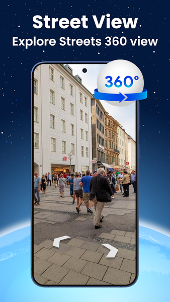 Live World Map: Satellite View - عکس برنامه موبایلی اندروید