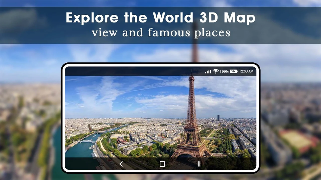 Earth Map 3D - عکس برنامه موبایلی اندروید