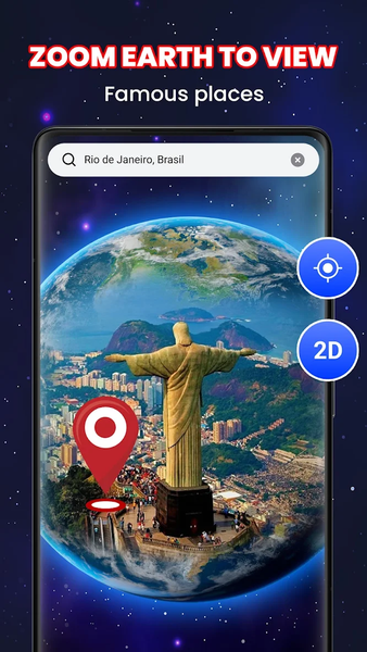 Zoom Earth ۳D: Live World Map - عکس برنامه موبایلی اندروید