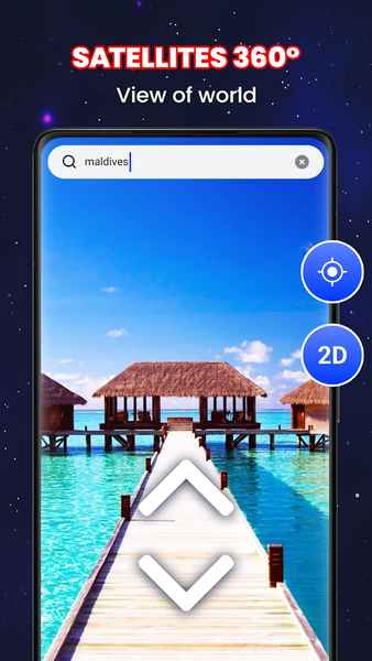 Zoom Earth ۳D: Live World Map - عکس برنامه موبایلی اندروید