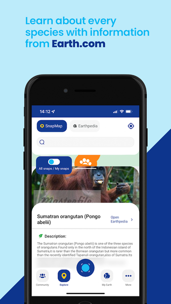 Plant & Animal ID・EarthSnap - عکس برنامه موبایلی اندروید