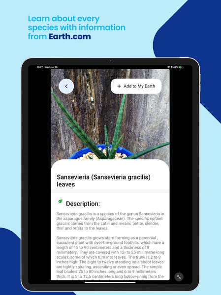 Plant & Animal ID・EarthSnap - عکس برنامه موبایلی اندروید