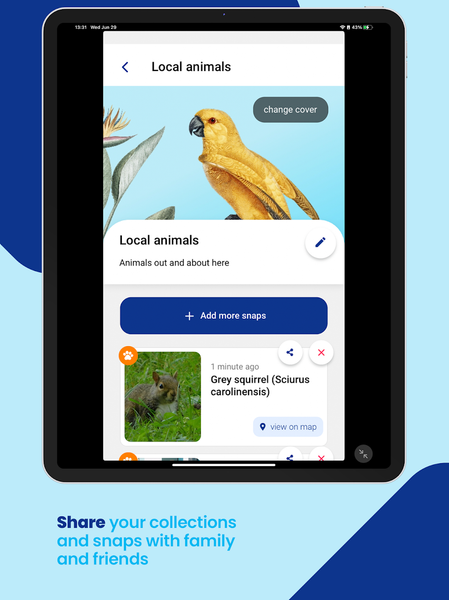 Plant & Animal ID・EarthSnap - عکس برنامه موبایلی اندروید