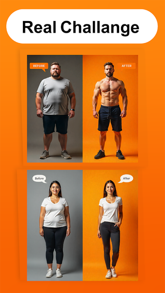 EaseFit: Gym & Home Workouts - عکس برنامه موبایلی اندروید