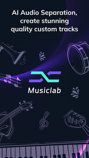 Vocal Remover - Musiclab - عکس برنامه موبایلی اندروید