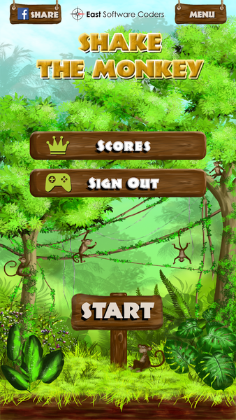 Shake The Monkey - Gameplay image of android game