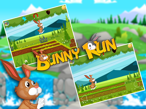 Bunny Run Easter - عکس بازی موبایلی اندروید