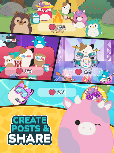 Squishmallows Match - عکس بازی موبایلی اندروید