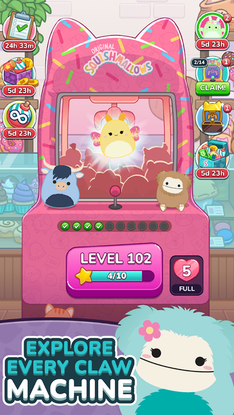 Squishmallows Match - Gameplay image of android game