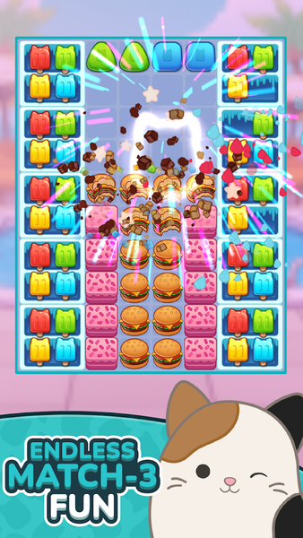 Squishmallows Match - Gameplay image of android game
