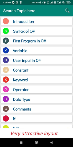 C# Tutorial - عکس برنامه موبایلی اندروید