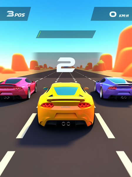 Asphalt destroyer - ۳D racing - عکس بازی موبایلی اندروید