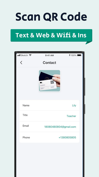 Barcode Catcher - QR Reader - عکس برنامه موبایلی اندروید