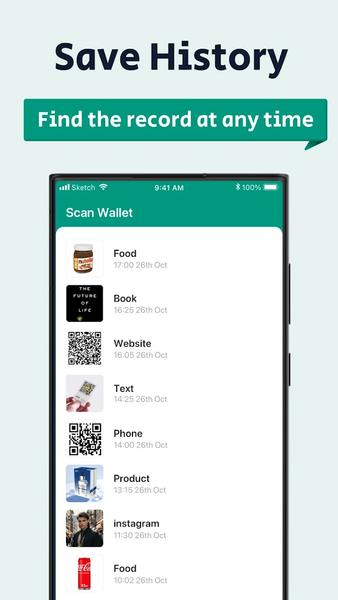 Barcode Catcher - QR Reader - عکس برنامه موبایلی اندروید