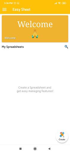 Easy Sheet for Google Sheet - عکس برنامه موبایلی اندروید