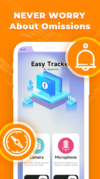 Easy Tracker by applause - عکس برنامه موبایلی اندروید