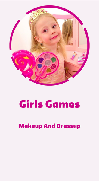 Girls Games Makeup And Dressup - Image screenshot of android app