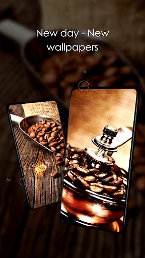 Wallpapers with Coffee - Image screenshot of android app