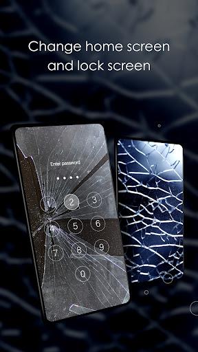 Cracked screen Wallpapers - Image screenshot of android app