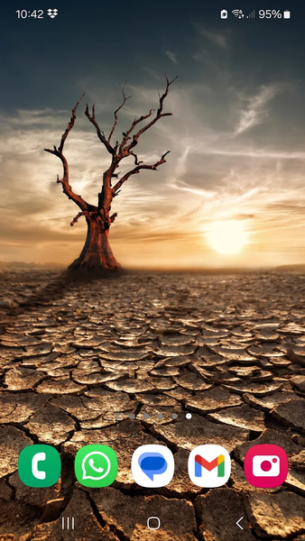 Wallpapers 4K with deserts - Image screenshot of android app
