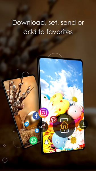 Wallpapers with Easter 4K - Image screenshot of android app