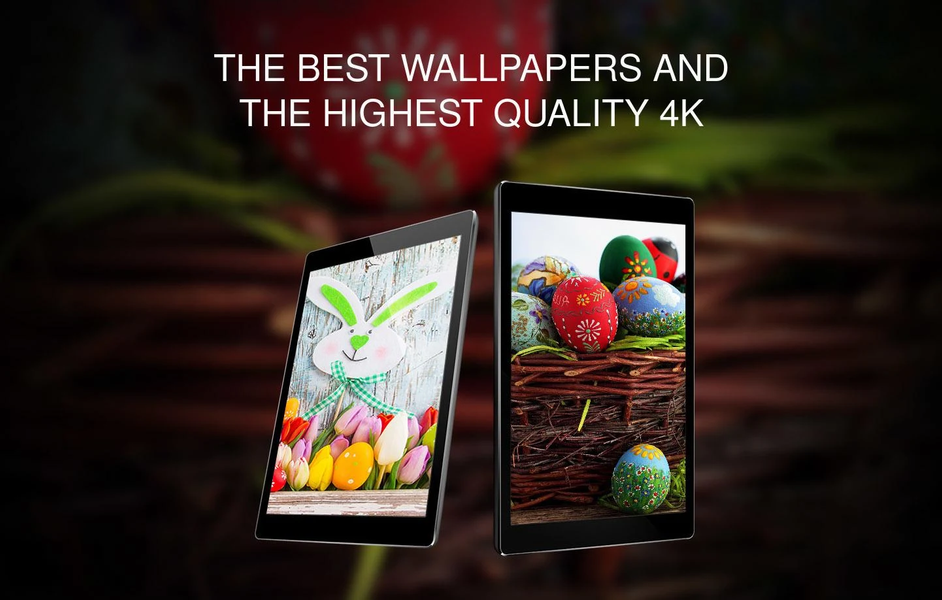 Wallpapers with Easter 4K - Image screenshot of android app