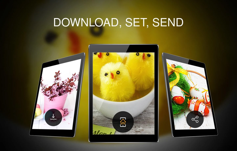 Wallpapers with Easter 4K - Image screenshot of android app