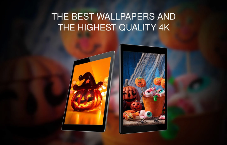 Halloween Wallpapers ۴K - عکس برنامه موبایلی اندروید