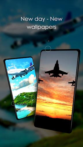 Wallpaper with planes - عکس برنامه موبایلی اندروید