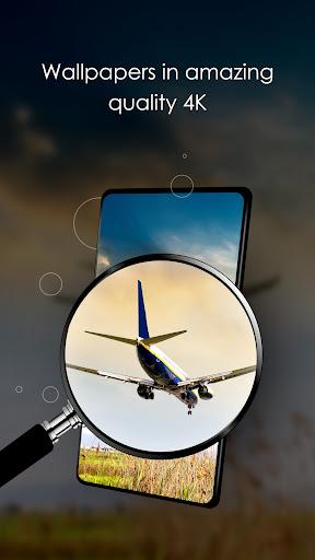Wallpaper with planes - عکس برنامه موبایلی اندروید