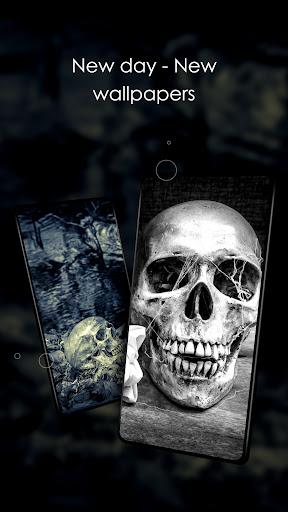 Wallpapers with Skulls 4K - Image screenshot of android app