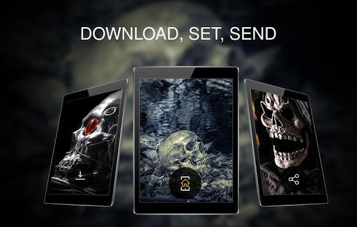 Wallpapers with Skulls 4K - Image screenshot of android app
