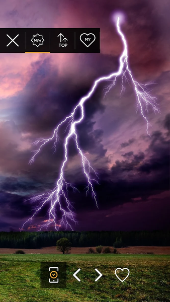 Storm wallpapers in 4K - Image screenshot of android app